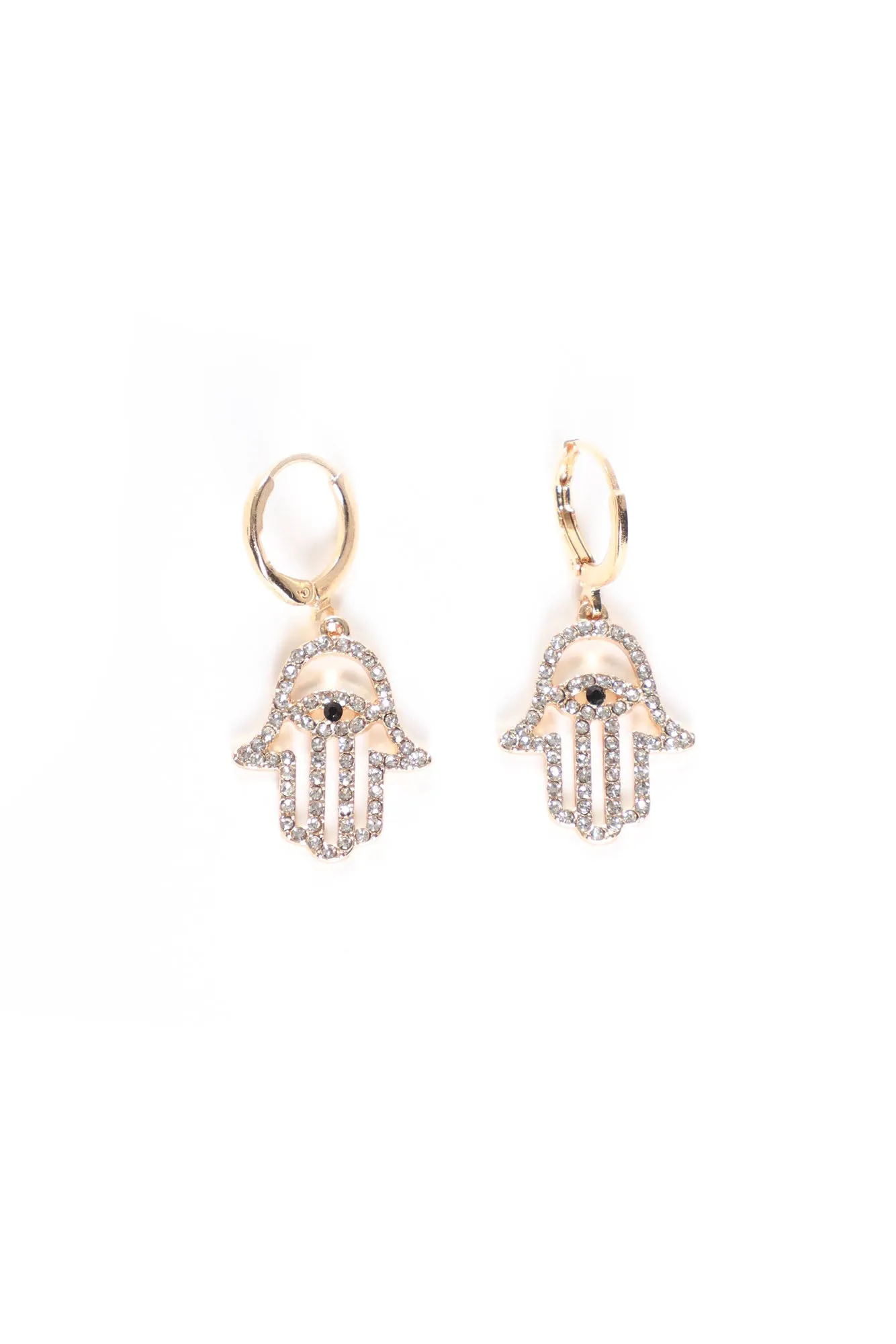 Against All Odds Drop Earrings - Gold