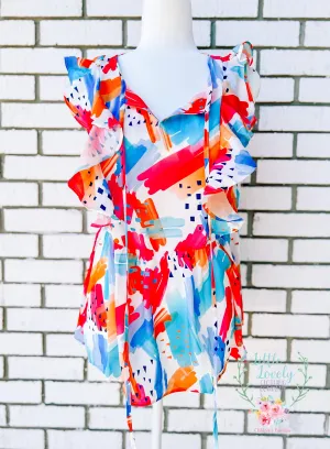 Ava Abstract Top