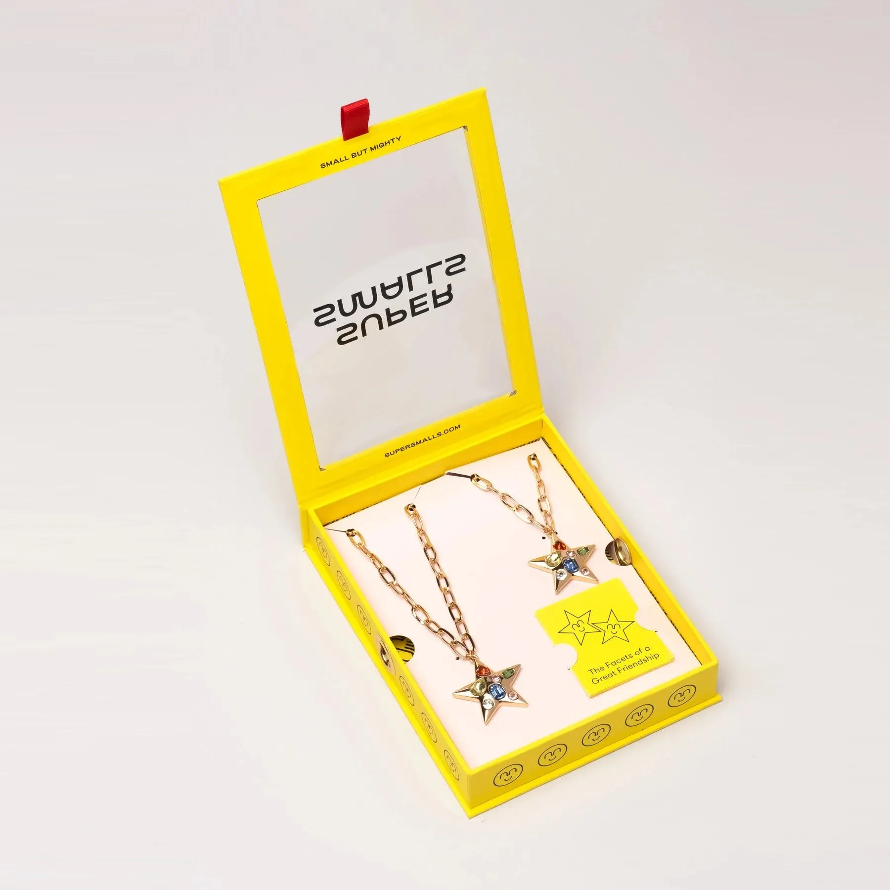 BFF Twin Stars Necklace Set