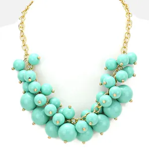 iLLASPARKZ Chunky Resin Pearl Necklace
