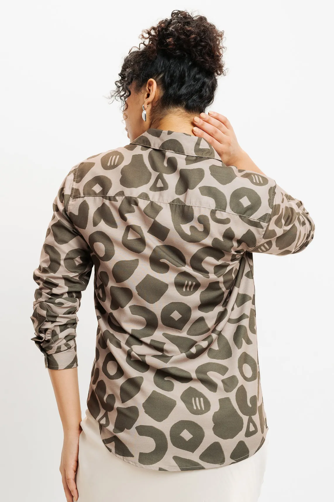 Nature Imprints Full Sleeves Women's Shirt