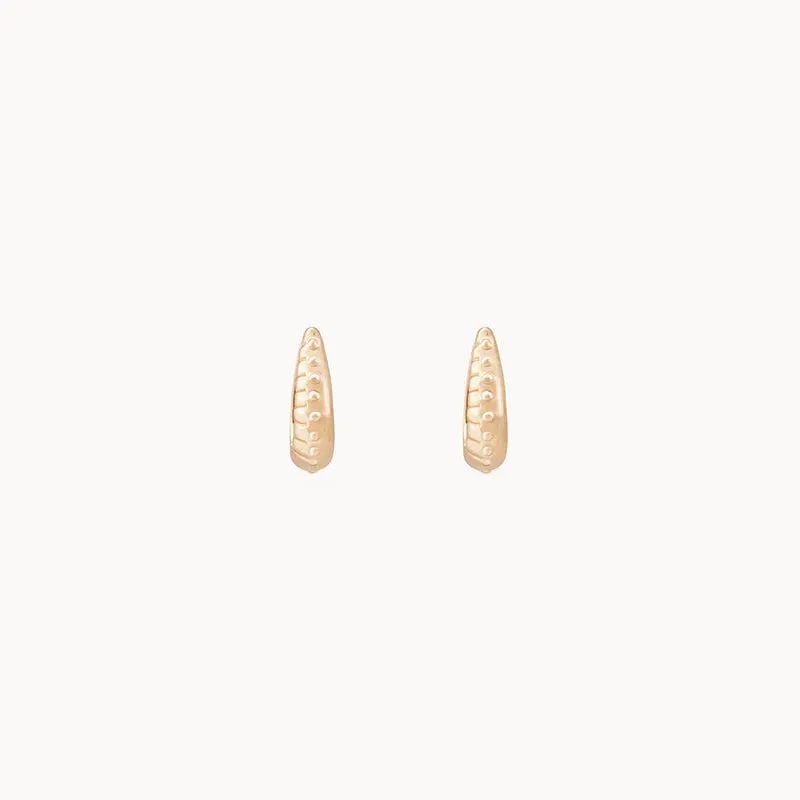 Restoration Mini Hoop (14K Gold)